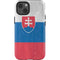 Slovakia Flag Distressed iPhone 14 Impact Case